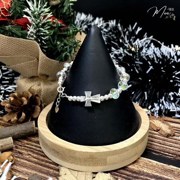 LT364 - Lắc tay pha lê thánh giá