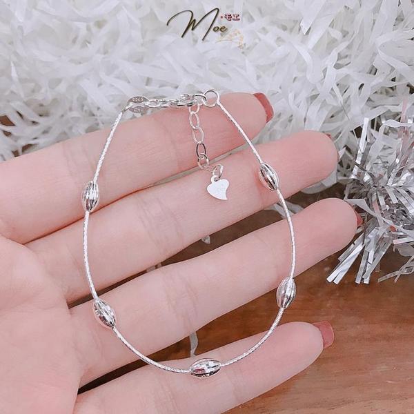 LT104 - Lắc tay hạt gạo cứng