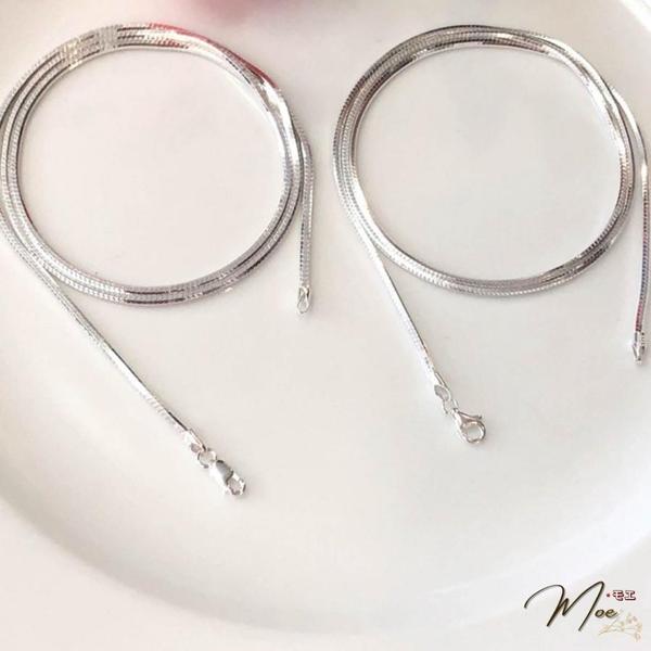 DN13 - Dây chuyền nam lụa bạc dây trơn mảnh (5 chỉ/9 chỉ)