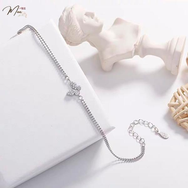 LT64 - Lắc tay bướm dây kép