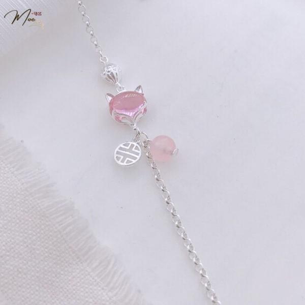 LT18 - Lắc tay hồ ly ngọc đa sắc