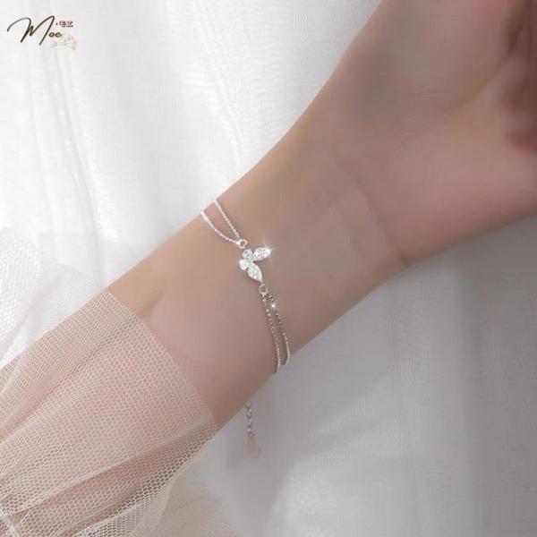 LT64 - Lắc tay bướm dây kép