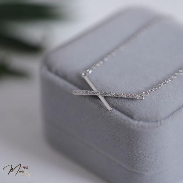 D32 - Dây chuyền chữ X cá tính