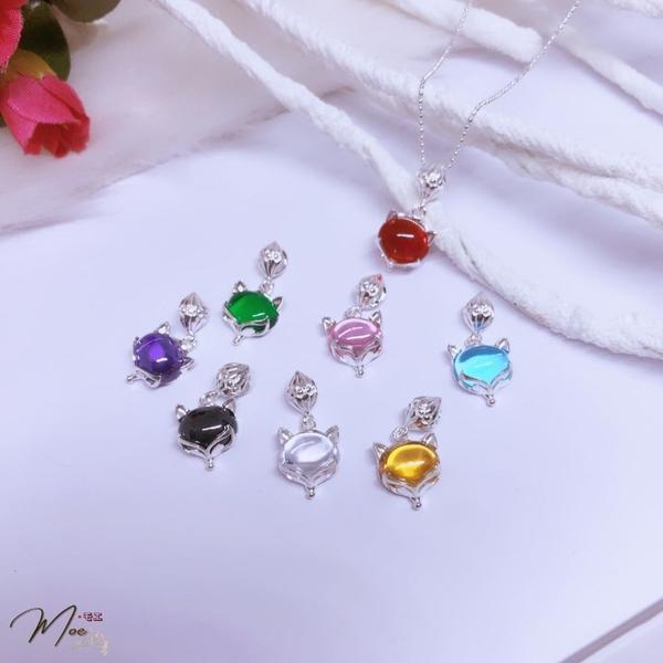 D48 - Dây chuyền hồ ly màu (8 màu)