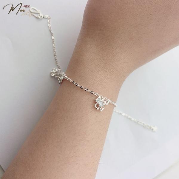 LC14 - Lắc chân cỏ 4 lá cánh hoa (4 lá)