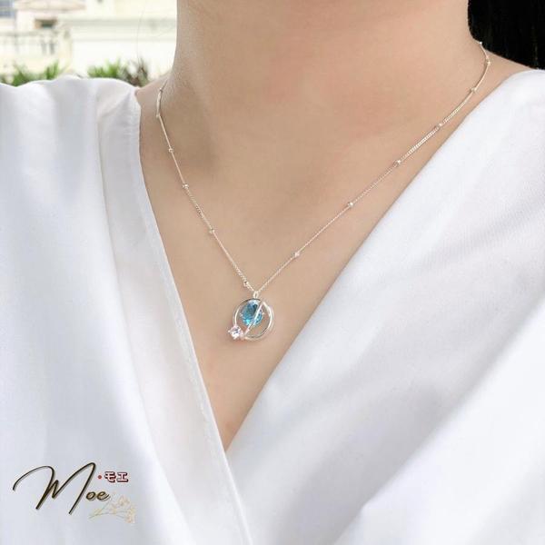 D56 - Dây chuyền địa cầu xanh