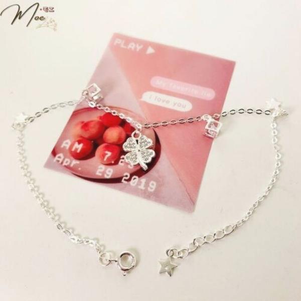 LC33 - Lắc chân cỏ 4 lá lập phương