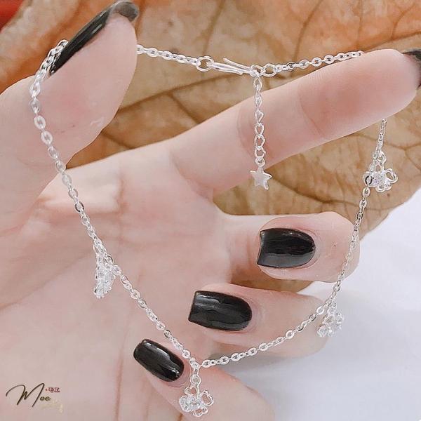 LC14 - Lắc chân cỏ 4 lá cánh hoa (4 lá)