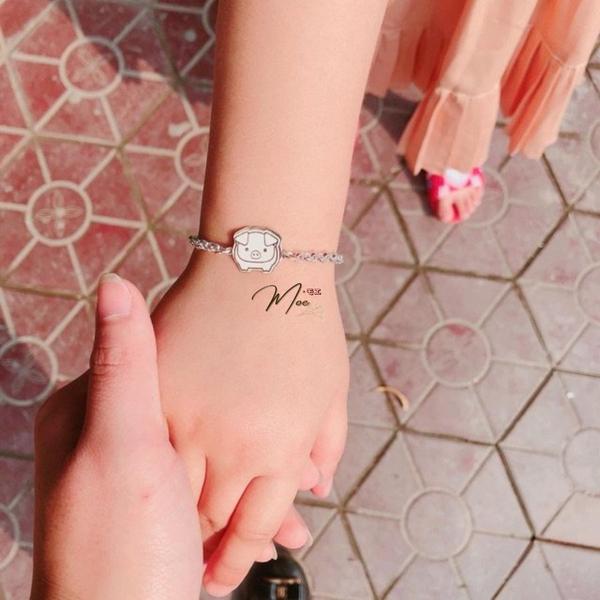 B22 - Lắc tay 12 con giáp dây tròn dày dặn