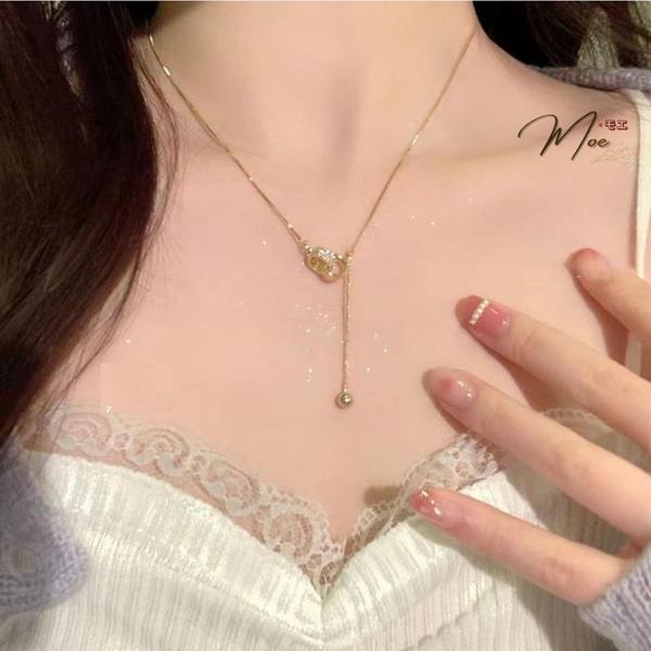 D124- Dây chuyền tròn lồng bi rơi