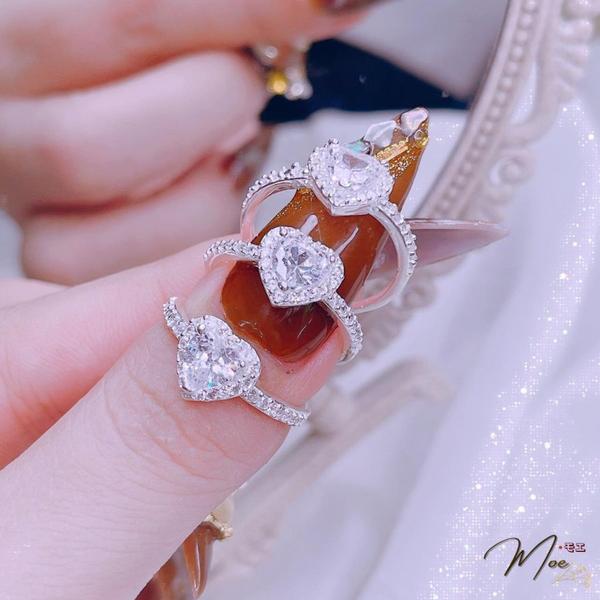 N109 - Nhẫn trái tim đá cầu hôn