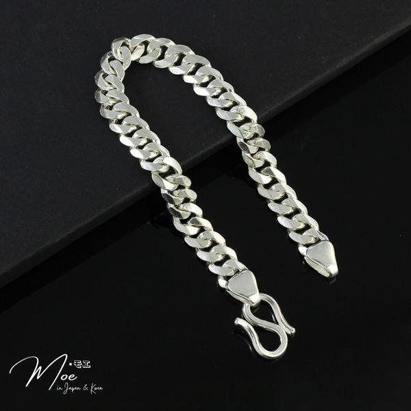 MT1 - Lắc tay nam mắt xích bản nhỏ (6c)