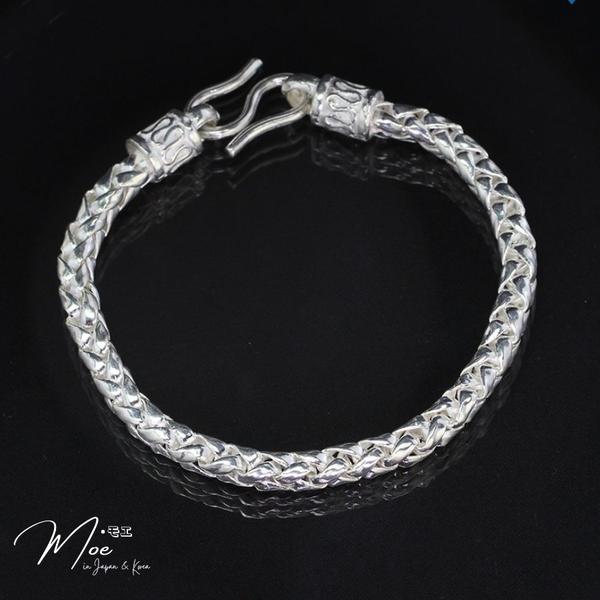 MT4 - Lắc tay nam vảy rồng đầu trụ (6c)