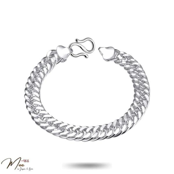 MT8 - Lắc tay nam họng xích liền mắt nhỏ (5c & 7c)