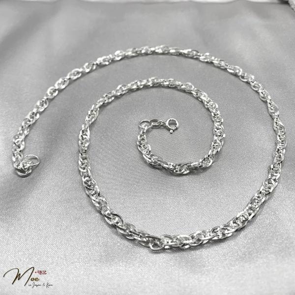 DN15 - Dây chuyền nam xoắn thừng dây mảnh