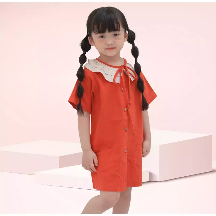Lịch sử giá Đầm công chúa hoa cúc Nhật Bản cho bé gái, váy ngắn tay mùa hè  cho bé gái 2-8y cập nhật 3/2024 - Mua Thông Minh
