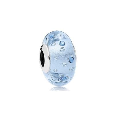 CG16 - Charm glass bọt xanh dương