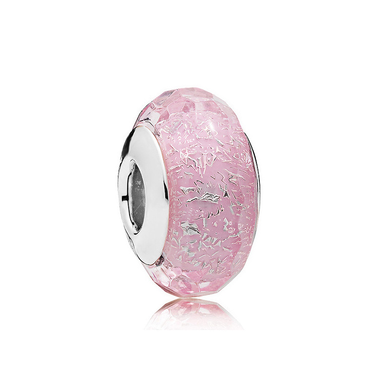 CG13 - Charm glass nhũ hồng