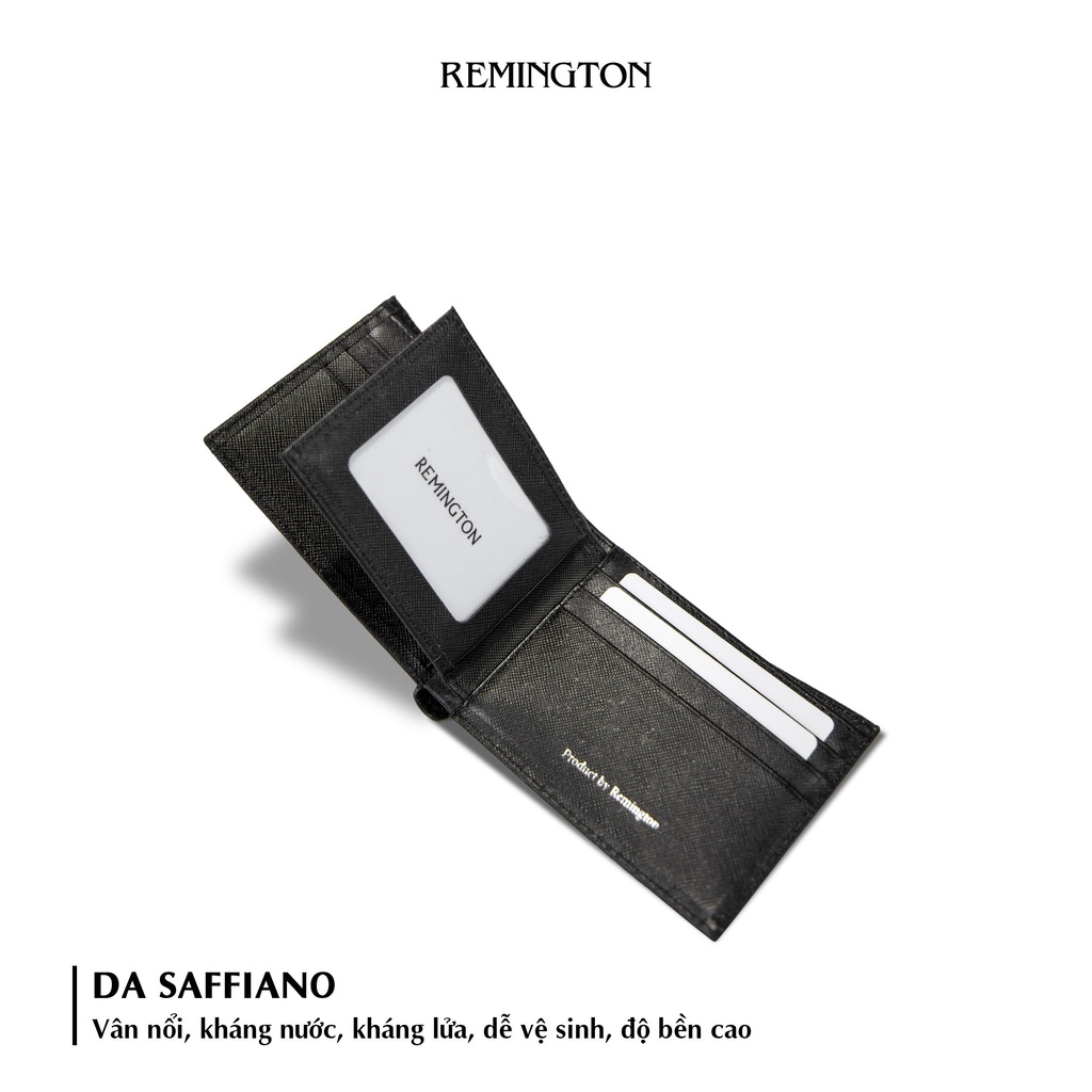 Ví nam mini Remington - Mark Wallet miễn phí in 3 ảnh và tặng kèm hộp, túi giấy làm quà tặng cho người yêu hoặc bố_thumbnail_4