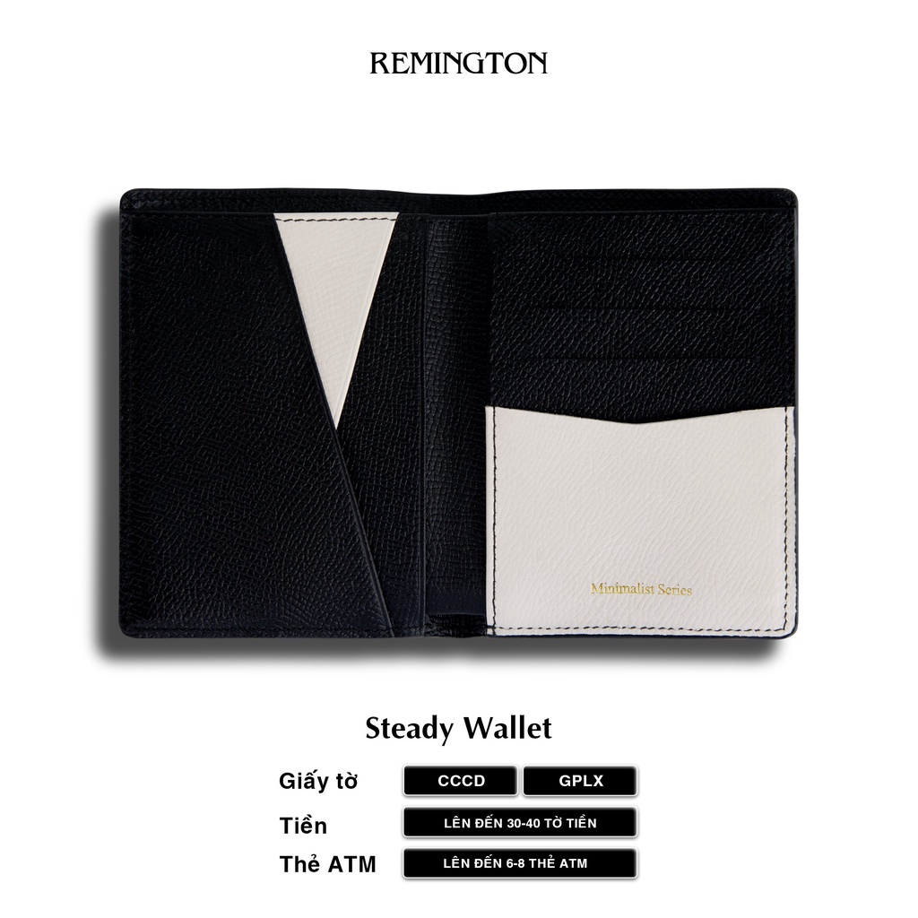 Ví nam cao cấp Remington - Steady Wallet miễn phí in 3 ảnh, tặng kèm hộp và túi làm quà tặng cho người yêu hoặc bố_thumbnail_1