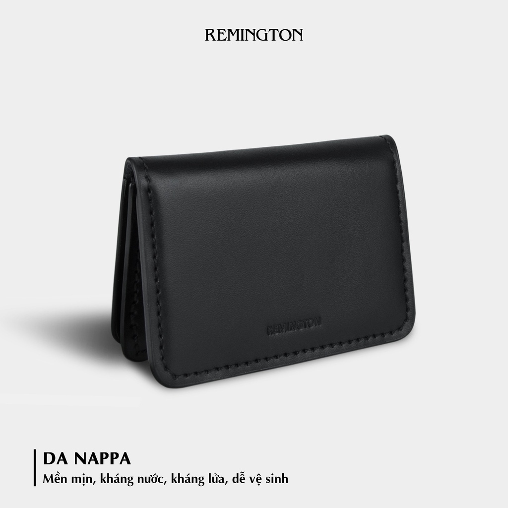 Ví nam mini nhỏ gọn CARD GAVIL thiết kế ngăn gợn sóng chất liệu da nappa thượng hạng thương hiệu REMINGTON_thumbnail_3