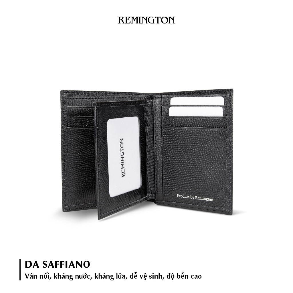 Ví nam Cao cấp Remington - Mark Wallet miễn phí in 3 ảnh và tặng kèm hộp, túi giấy làm quà tặng cho người yêu hoặc bố_thumbnail_4