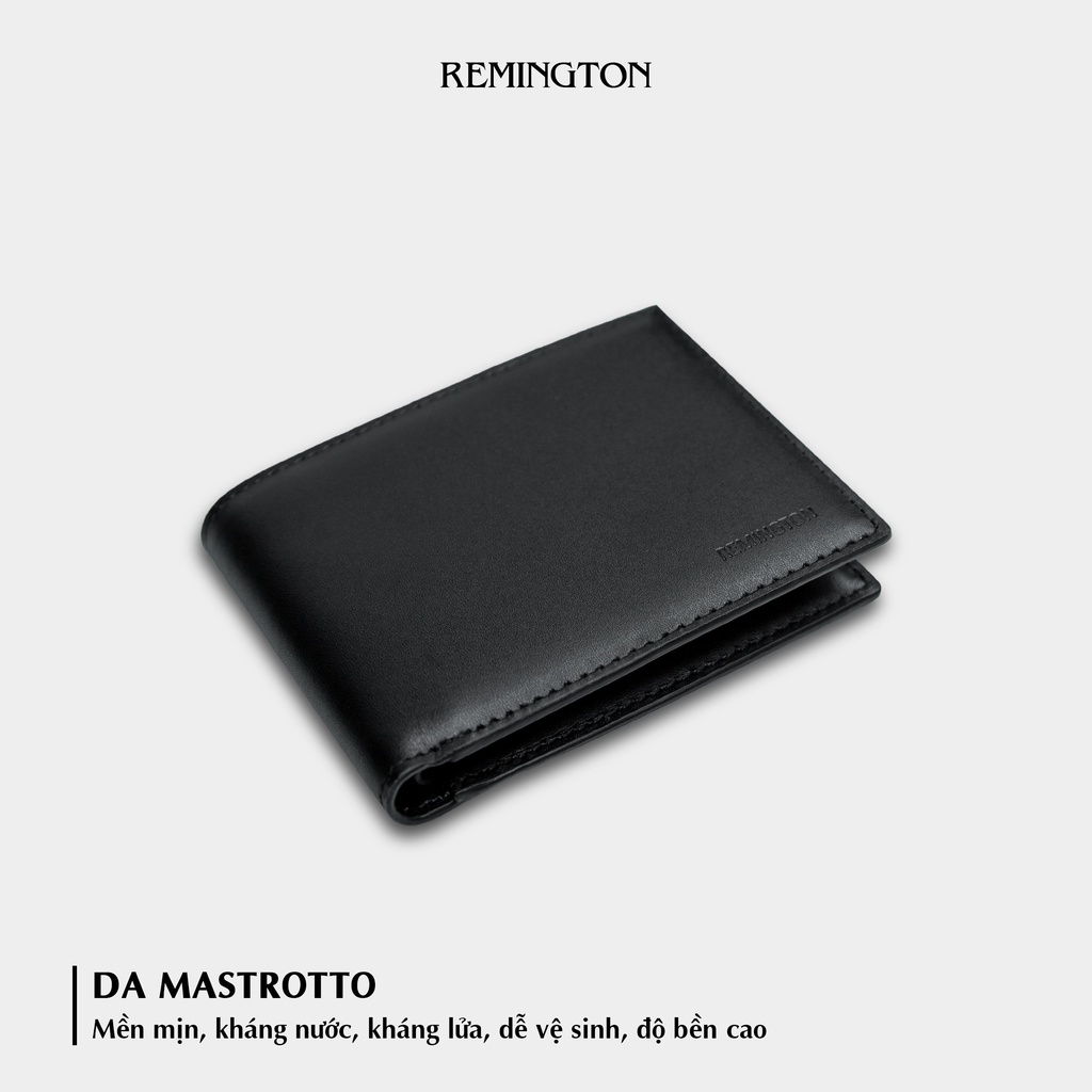 Ví nam mini Remingtonn  Avalan Wallet được làm từ da bò mastrotto cao cấp, fullbox phù hợp làm quà tặng cho người yêu_thumbnail_3