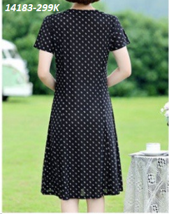 14183-Đầm voan bi xòe A phối cổ cách điệu (voan,lót)_thumbnail_1