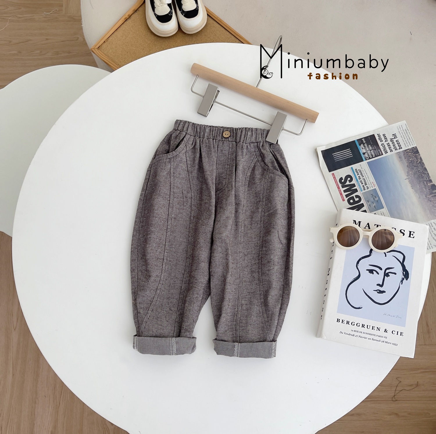 QD1665- quần kaki can 3 mảnh