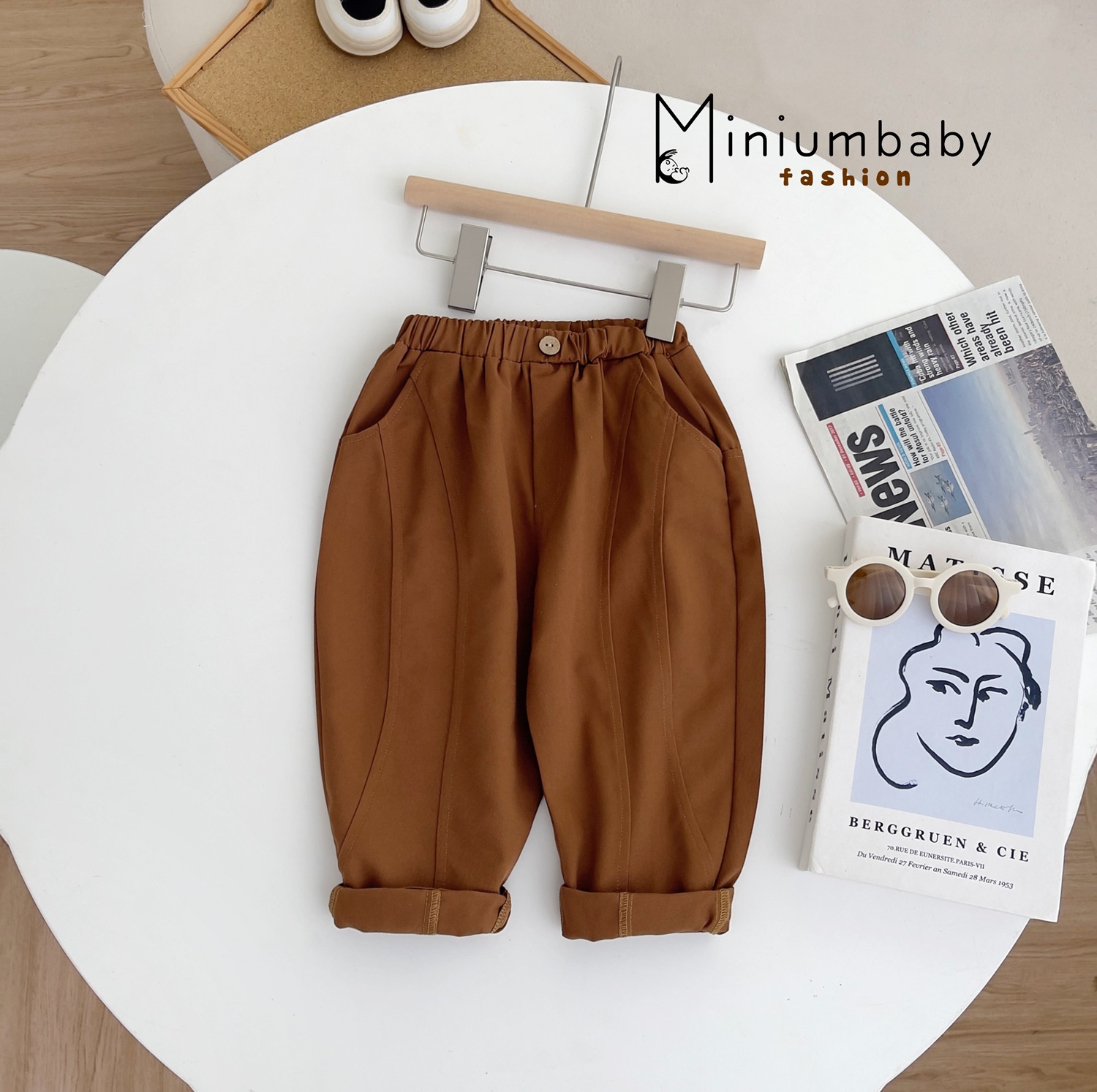 QD1665- quần kaki can 3 mảnh