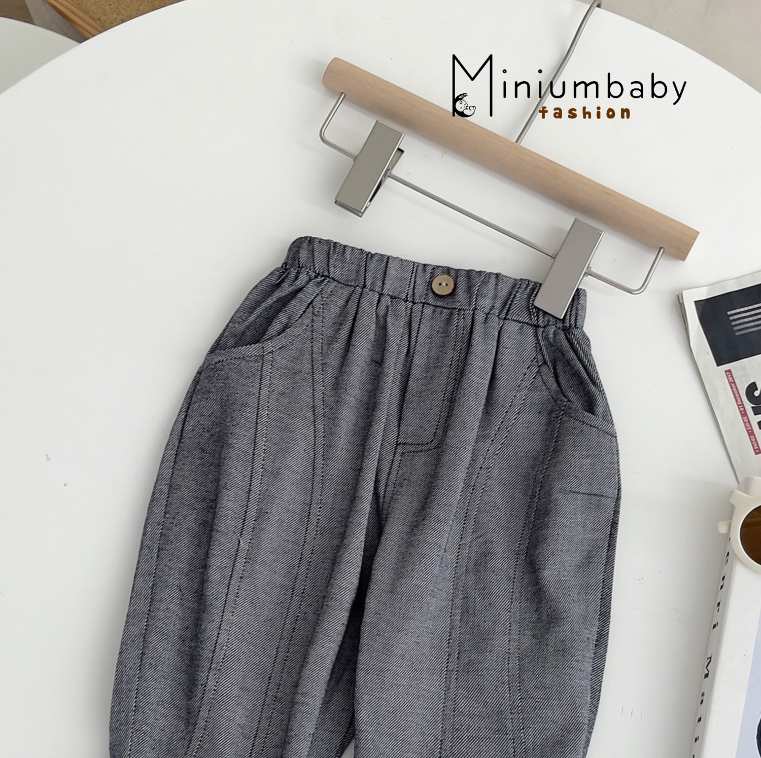 QD1665- quần kaki can 3 mảnh