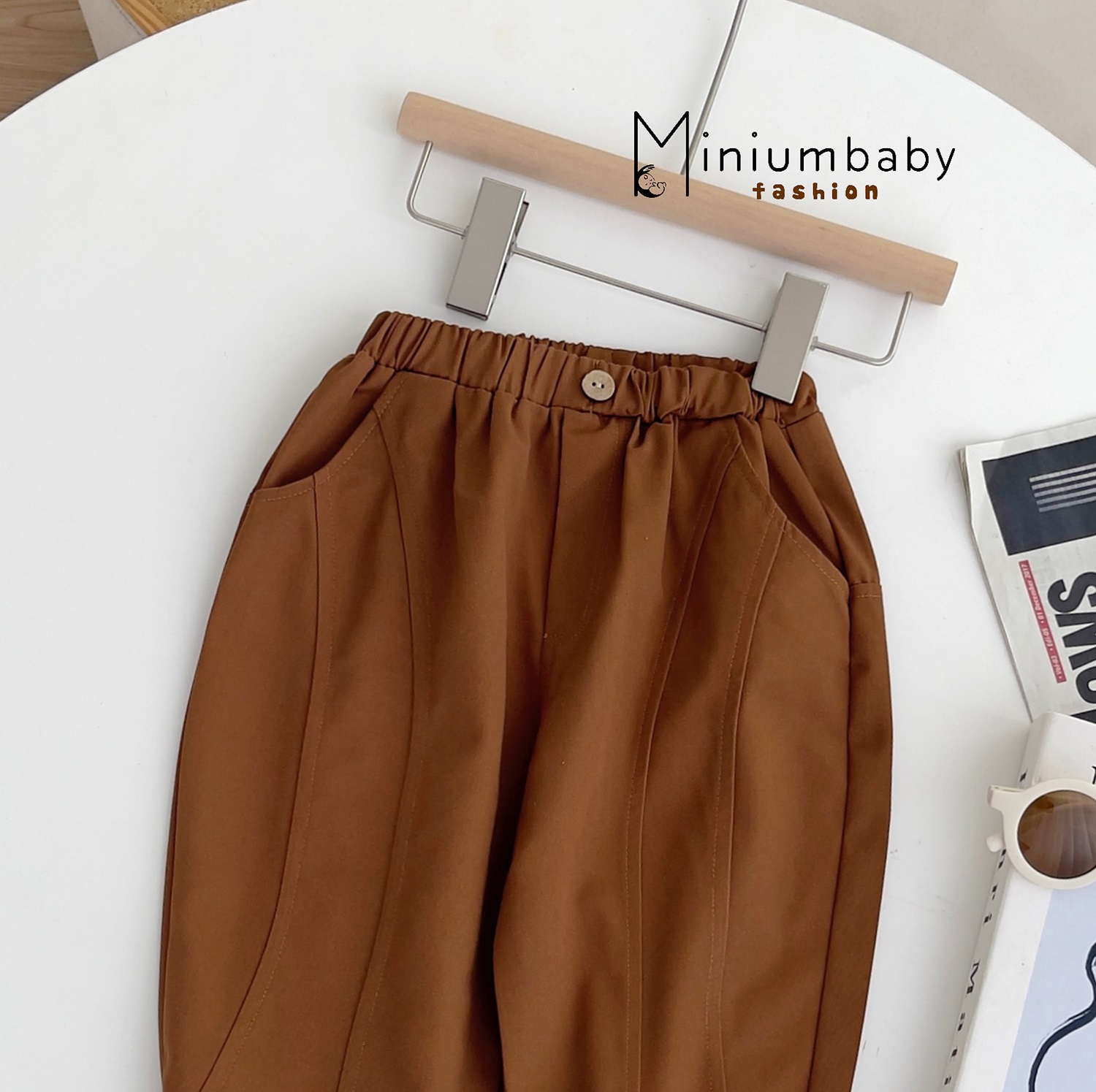 QD1665- quần kaki can 3 mảnh