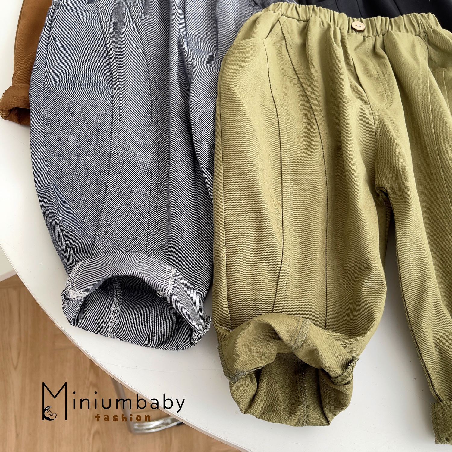 QD1665- quần kaki can 3 mảnh