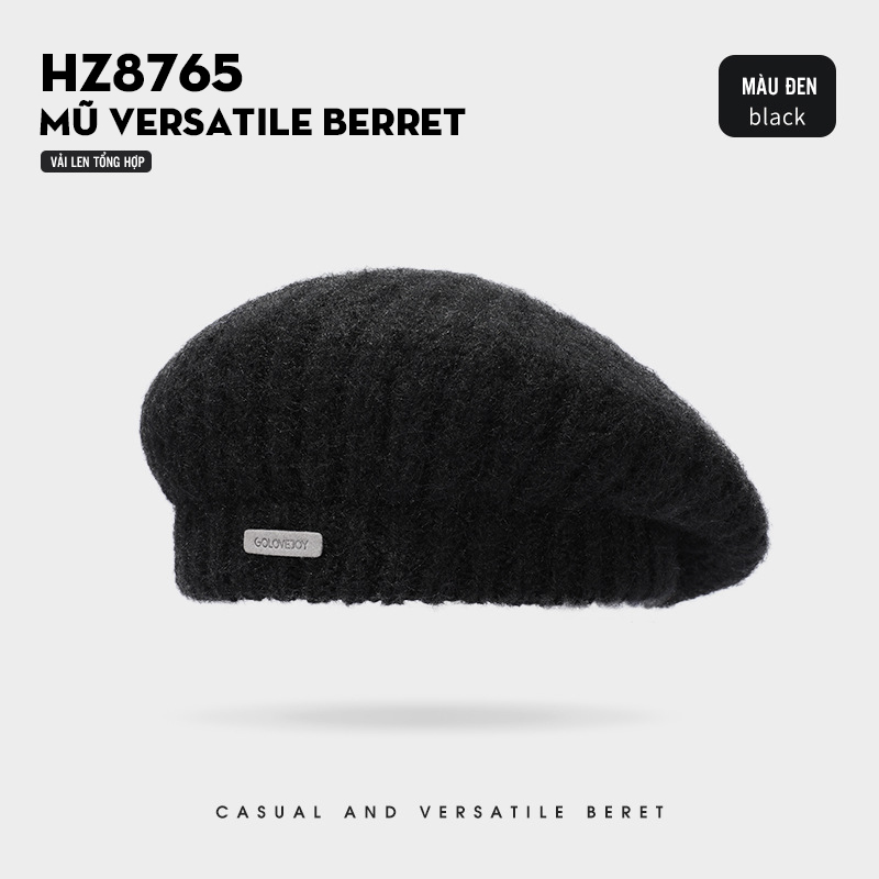 Mũ Beret len HZ8765