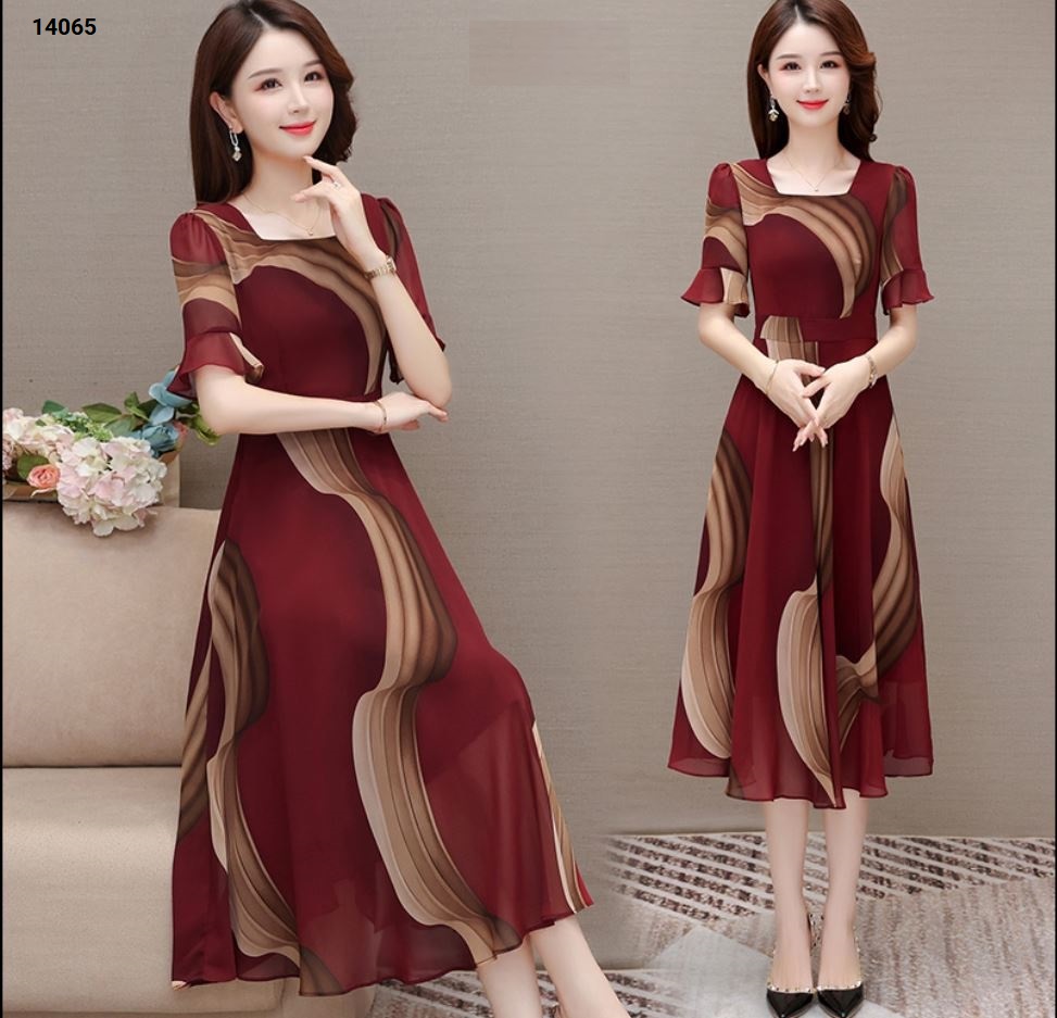 14065-Đầm maxi  tay loe in họa tiết ( voan in, lót thun)FREESHIP_thumbnail_4