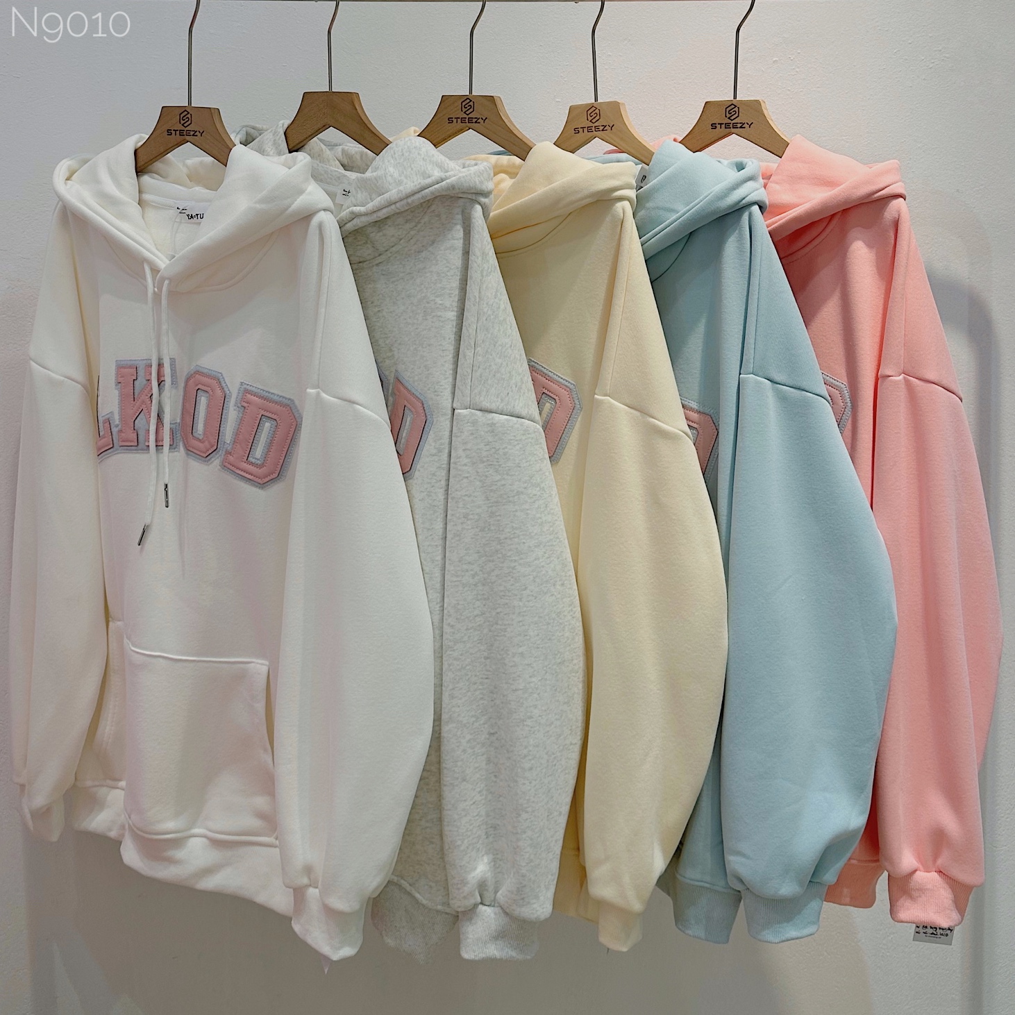 Ws03 váy nỉ bông mũ liền, đầm hoodie dáng dài váy hoodie dài tay form rộng