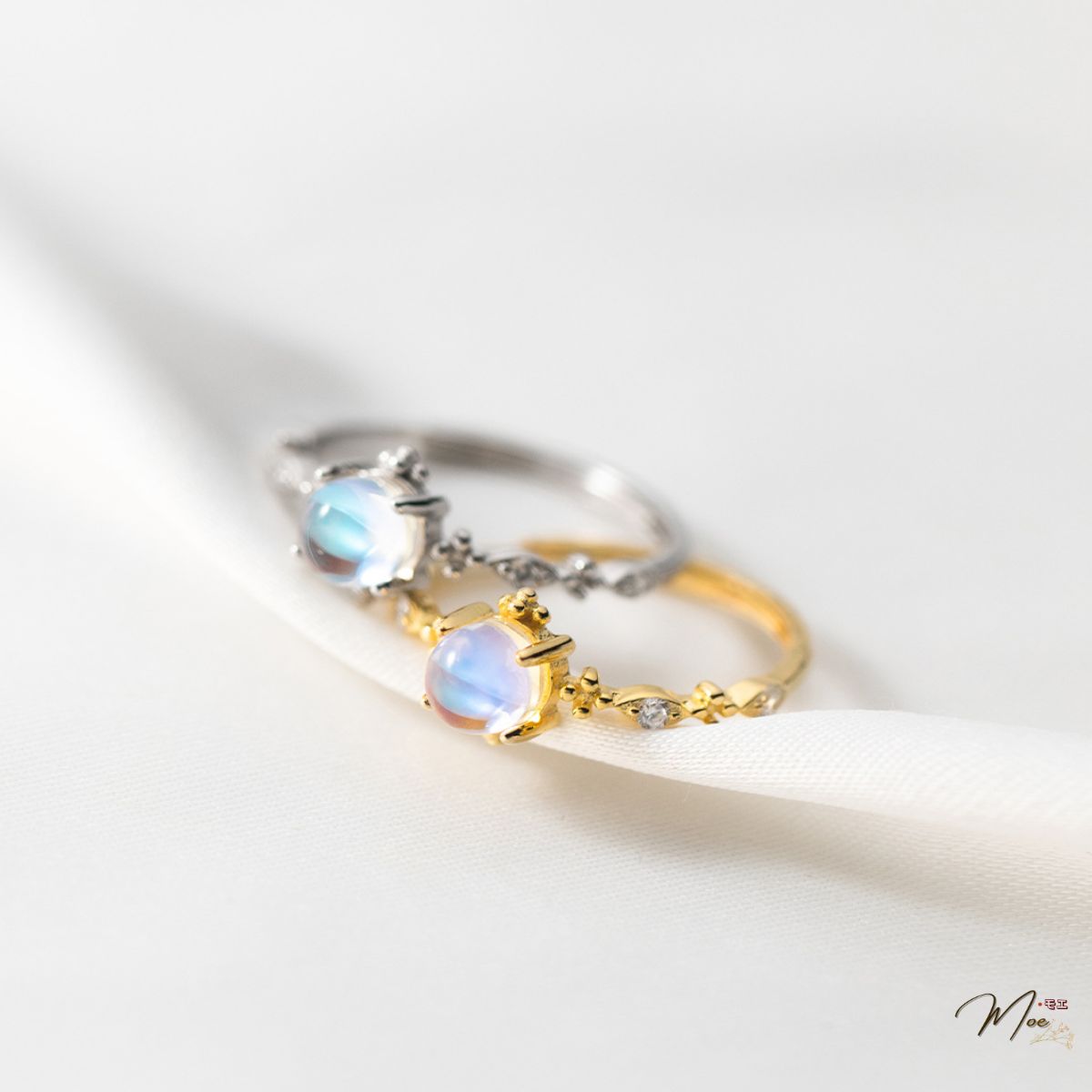 C57 - Combo Mặt trăng đá moonstone