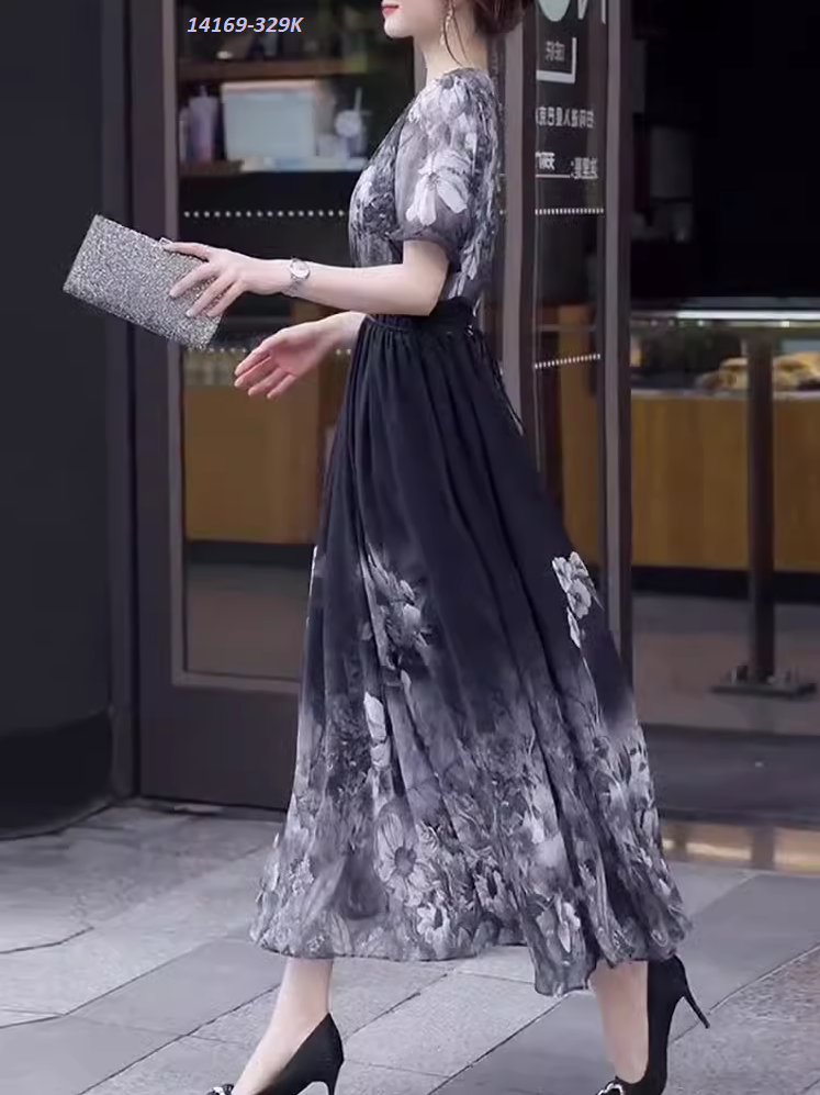 14169-Đầm maxi  in hoa 3D xám khói (voan,lót)FREESHIP_thumbnail_3