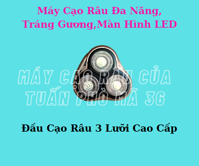 Máy Cạo Râu Bản Nâng Cấp 3in1 LED Tuấn Phò Mã 36_thumbnail_8