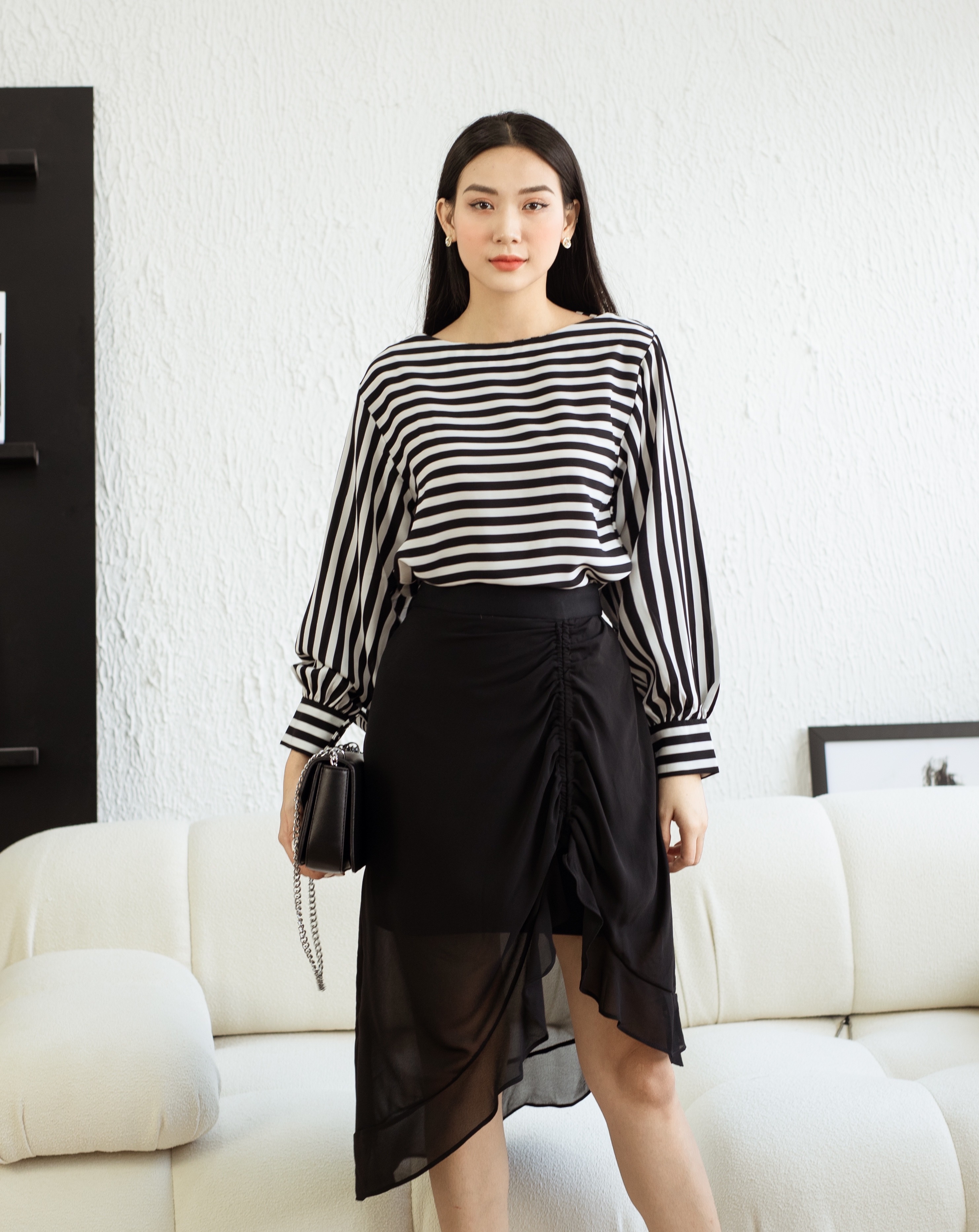 Áo kiểu tay dài kẻ sọc_thumbnail_4