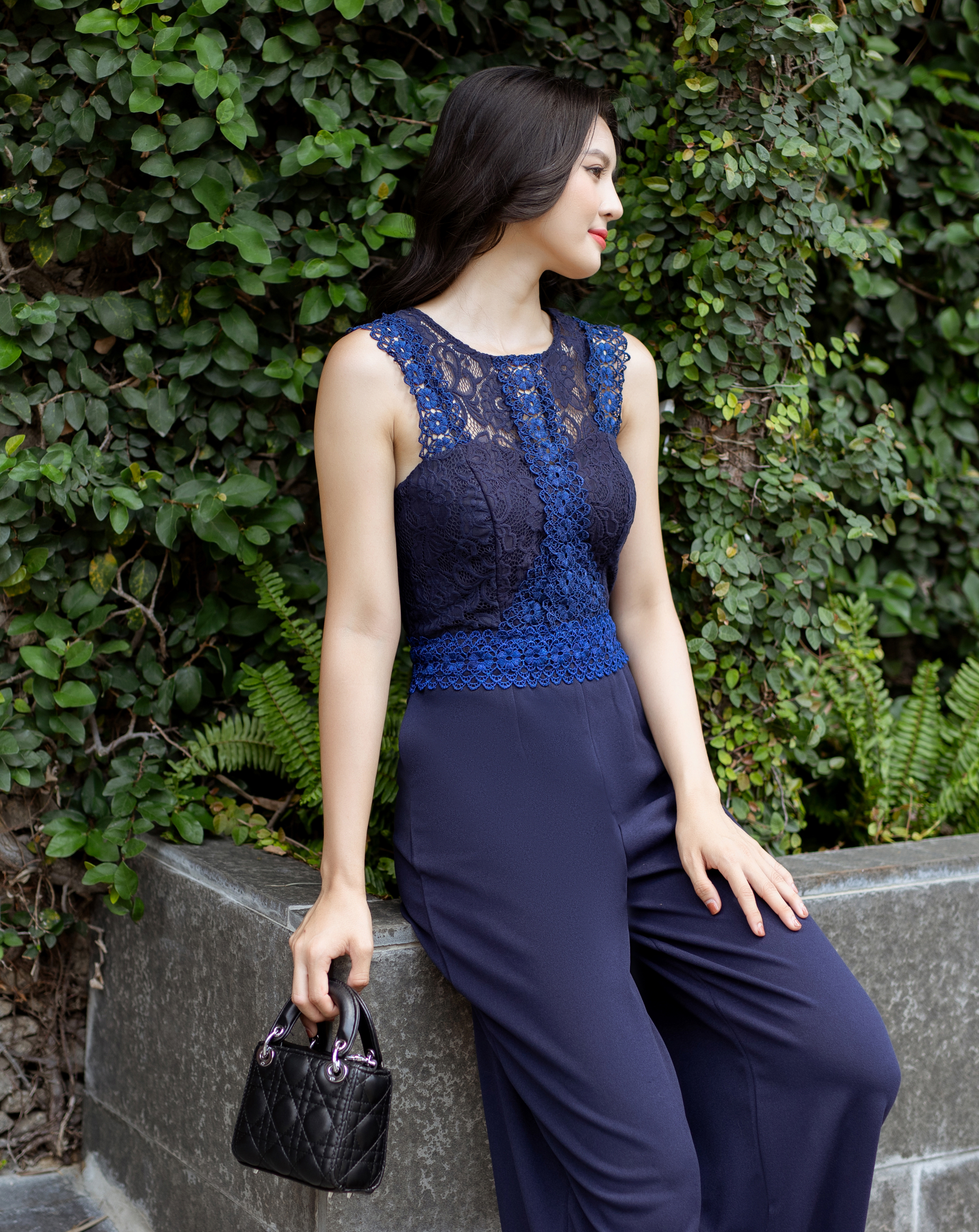 Jumpsuit dài ống rộng cổ tròn phối ren_thumbnail_14