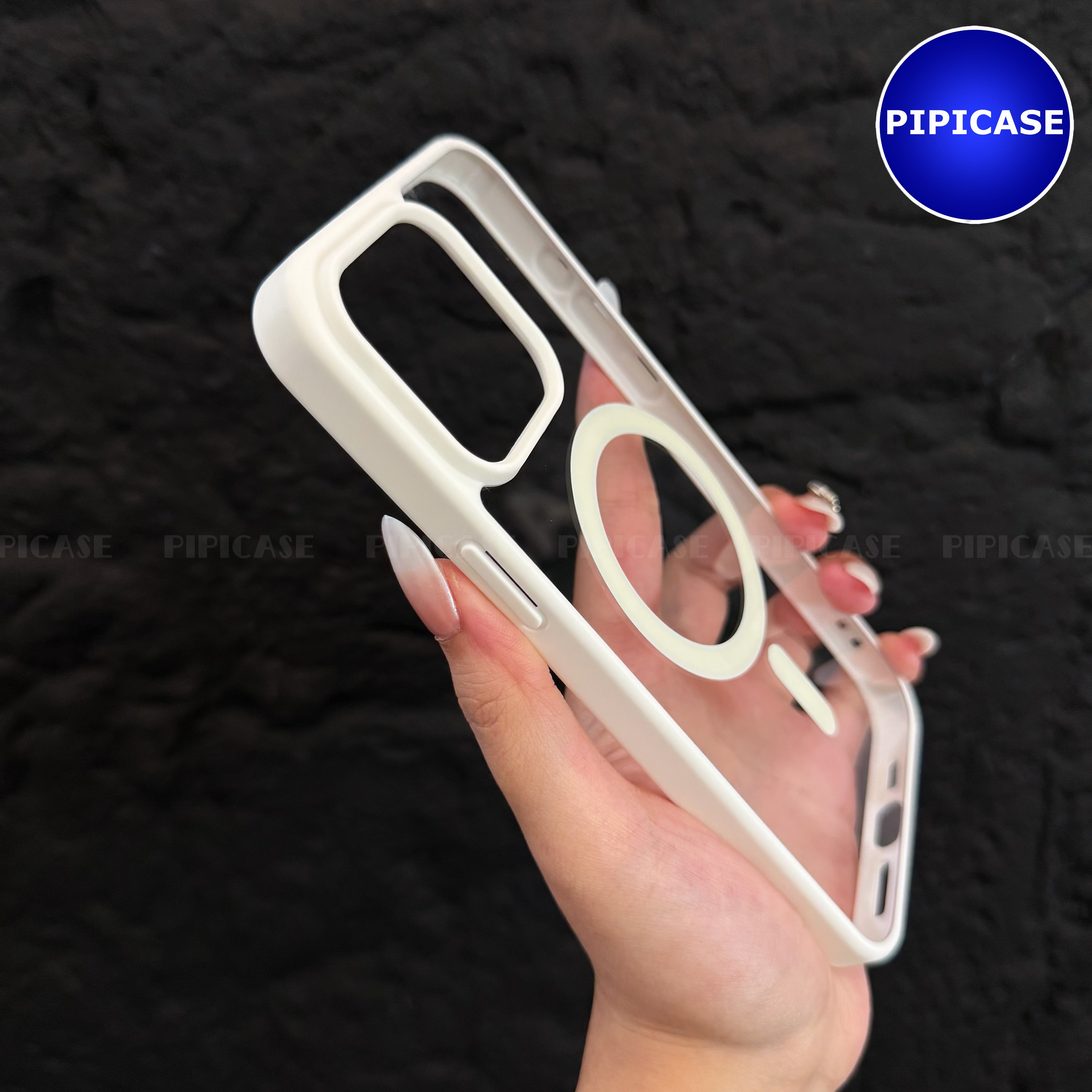Ốp Lưng iPhone 15 Pro Max - Chic - Trắng_thumbnail_1