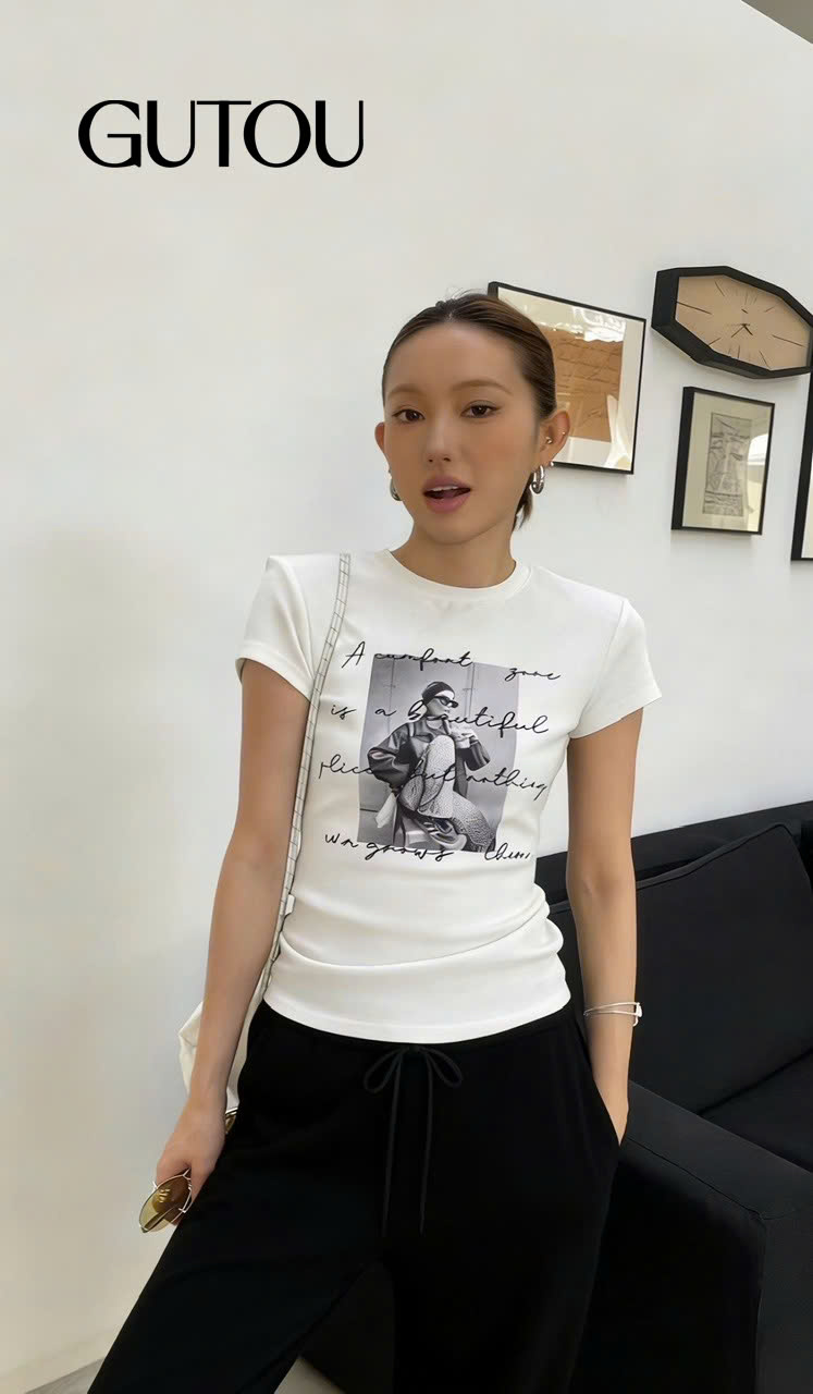 [ GUTOU ] Áo Thun In Hình Retro Muse_thumbnail_5