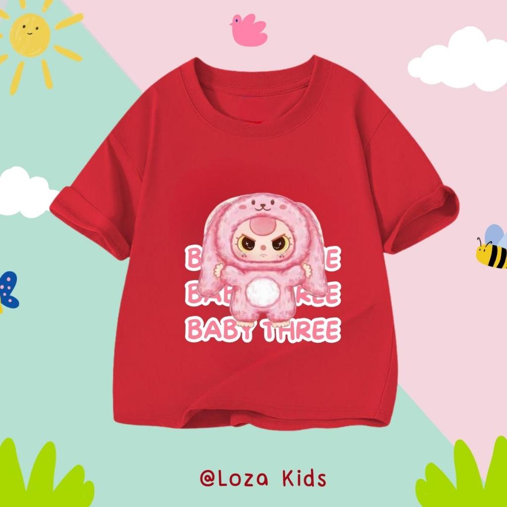 [XẢ KHO SIZE 120] Áo phông cho bé trai bé gái nhiều mẫu chất liệu thun cotton mềm mát size từ 18-22kg - Loza Kids XA0005_thumbnail_12