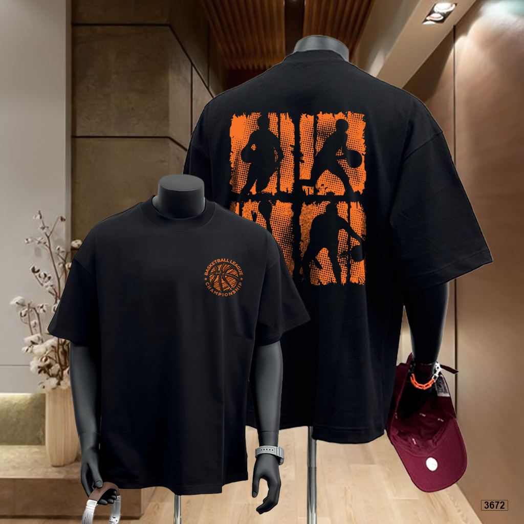 Áo thun nam form rộng sporty style Polux 3672_thumbnail_3