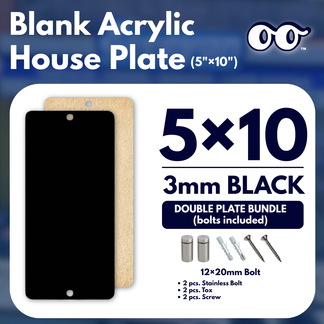 5×10 — Blank Acrylic House Plate_thumbnail_6