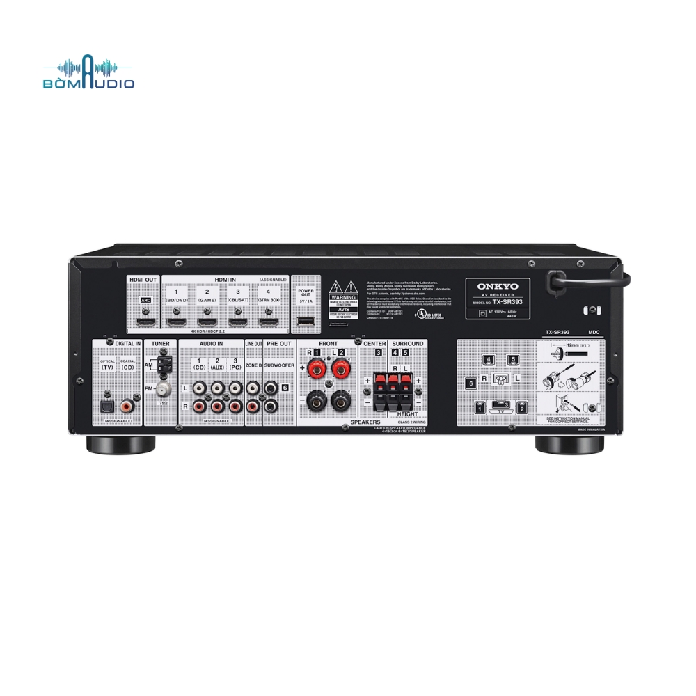 Amply Đa Kênh ONKYO TX SR393_thumbnail_3