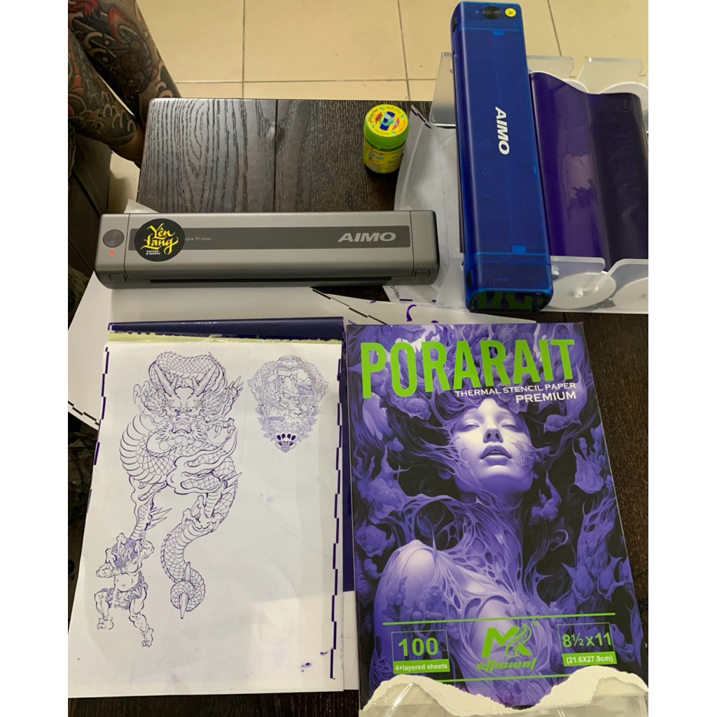 Giấy than PORTRAIT (A4) -  Giấy than nhiệt 4 lớp - Lẻ tờ_thumbnail_2