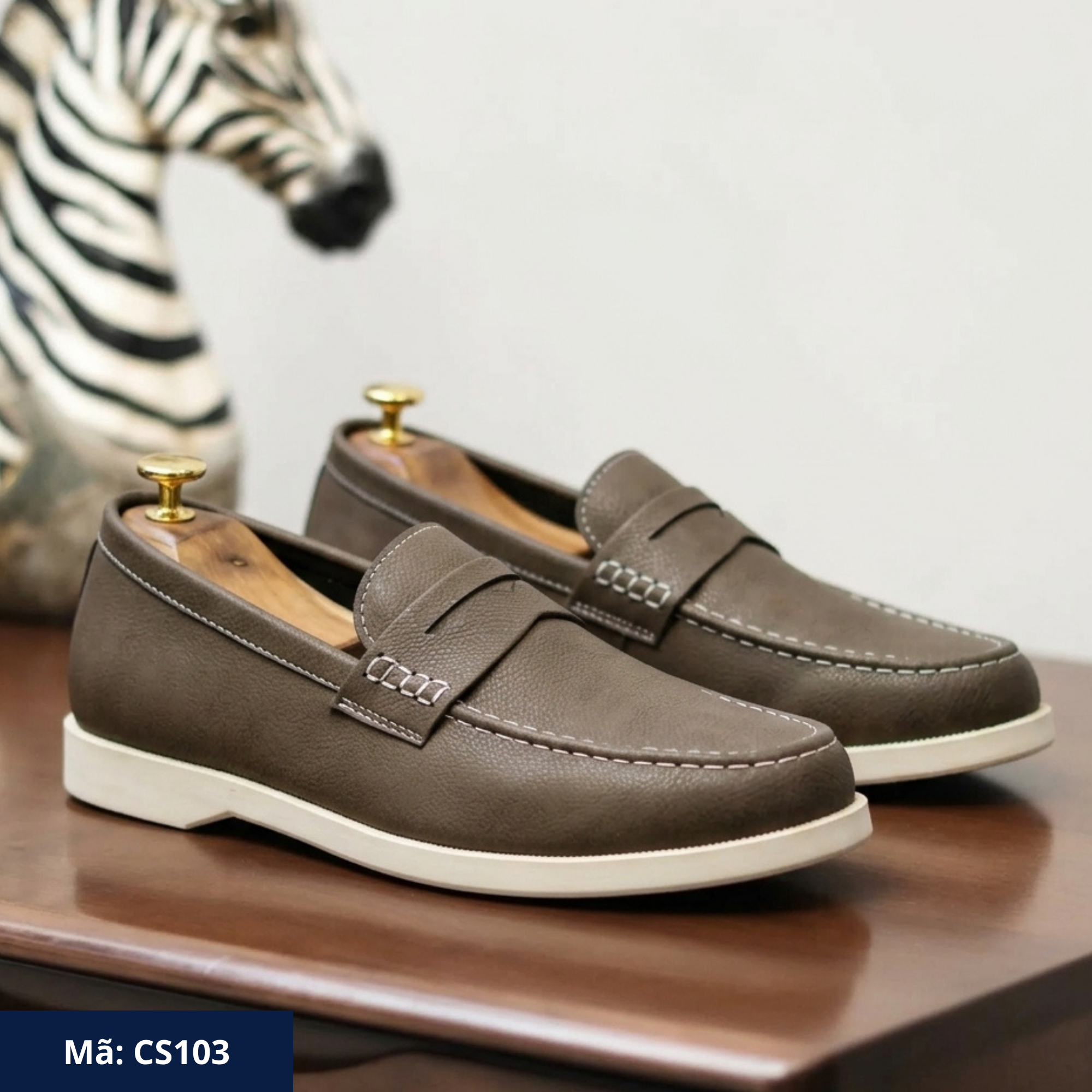 Giày lười da cao cấp CS103