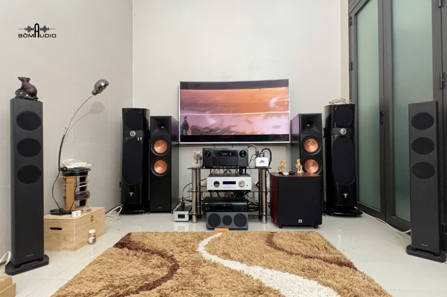 Klipsch & Denon: Siêu Phẩm Phòng Phim Hơn 172tr Tại TP.Vinh - Nghệ An